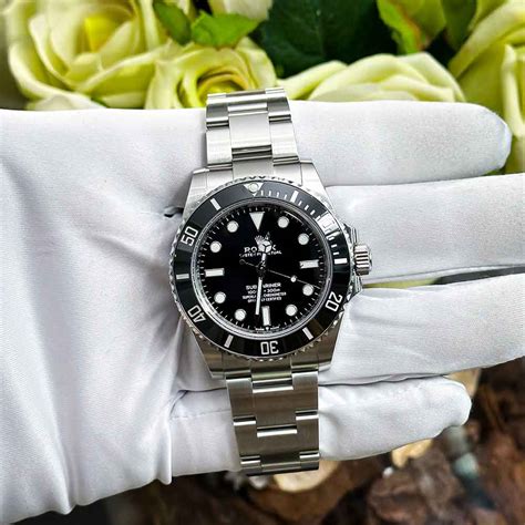 rolex submariner on black rubber|Rolex black submariner 2020.